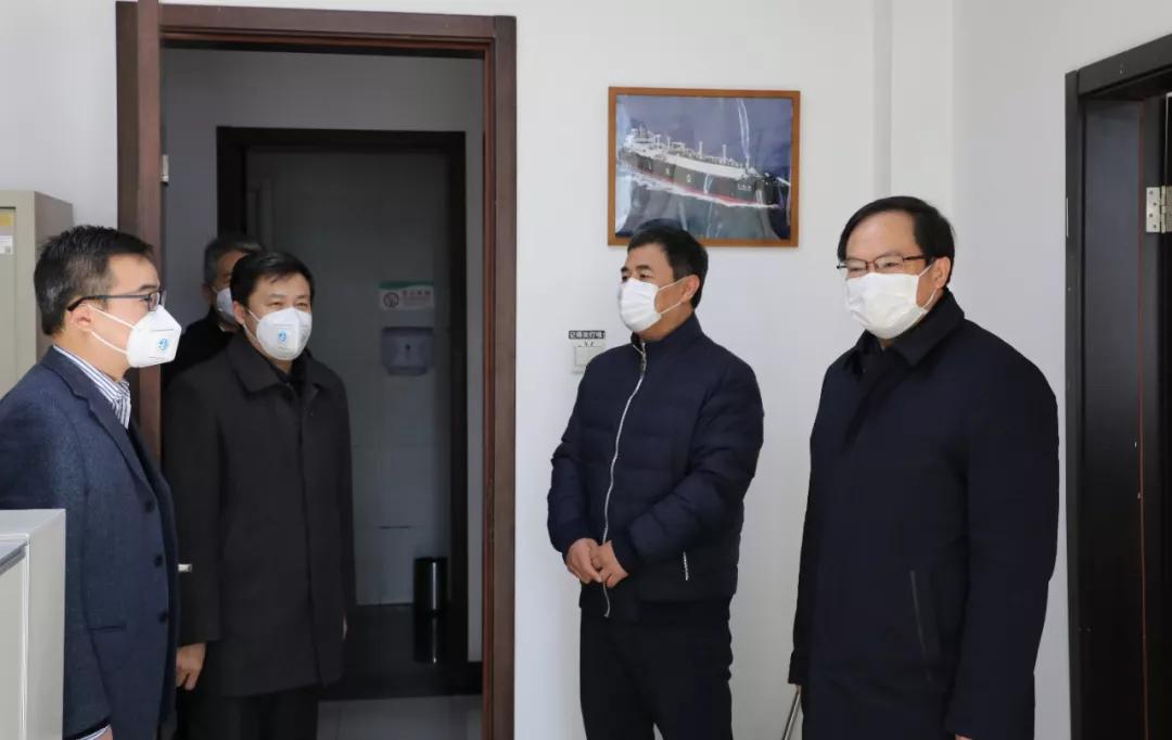 楊金成到長城電子、綜合院檢查指導(dǎo)疫情防控和復(fù)工復(fù)產(chǎn)工作